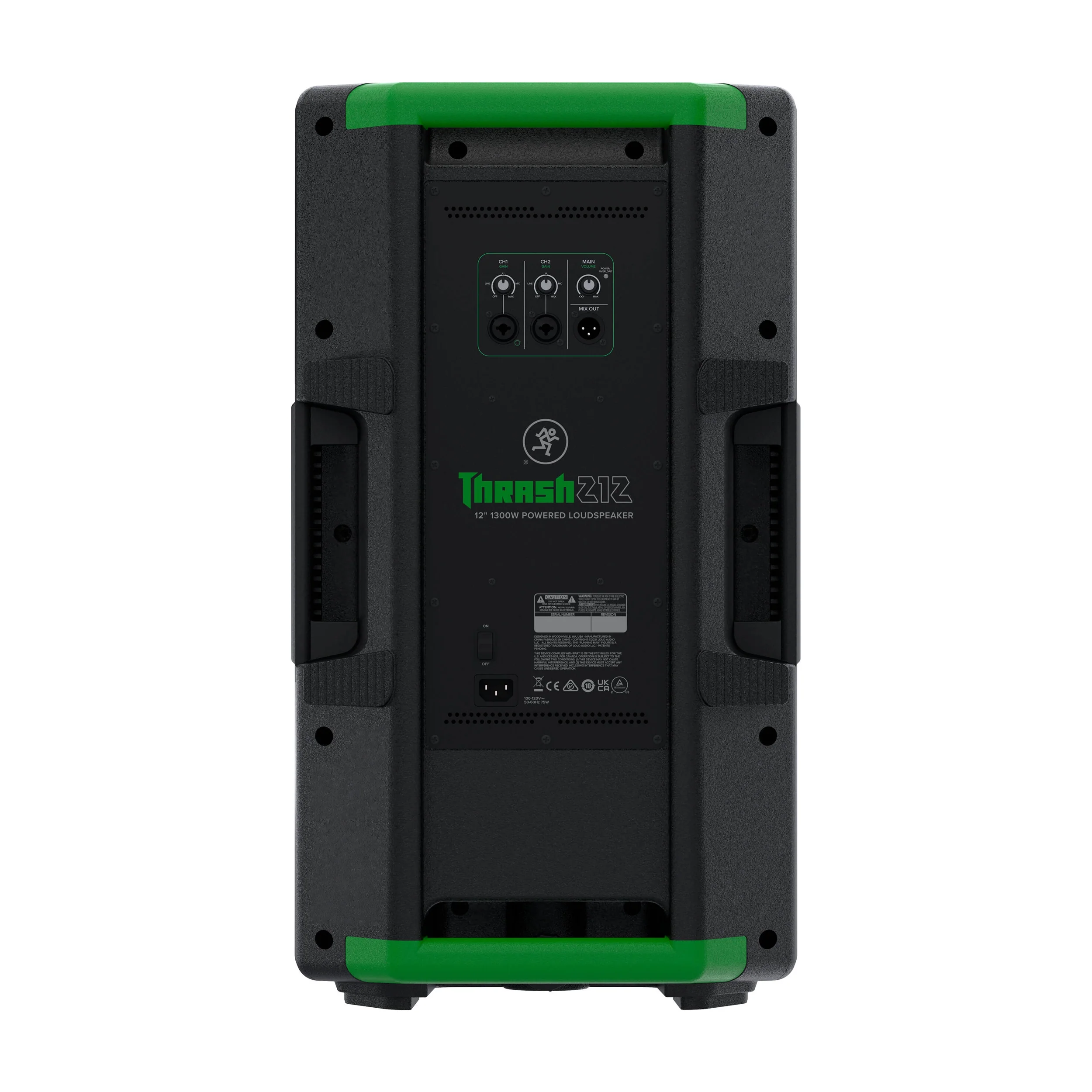 Mackie Thrash 212 12" 1300W Powered PA Loudspeaker System